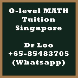 O-level Math Tuition Singapore